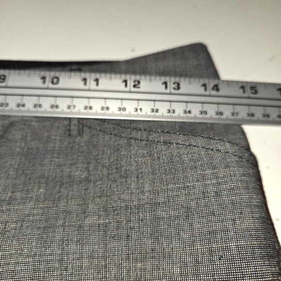 Express Design Studio Dress Pants Flat Front Gray Women's Size 0R - Picture 7 of 10